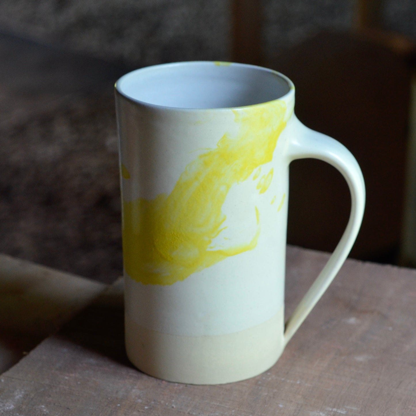Rava Mug - Unguarded Light Yellow - 16 ounces
