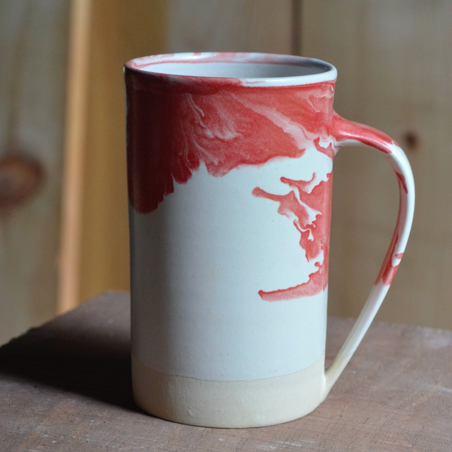 Rava Mug - Unguarded Light Red - 16 ounces