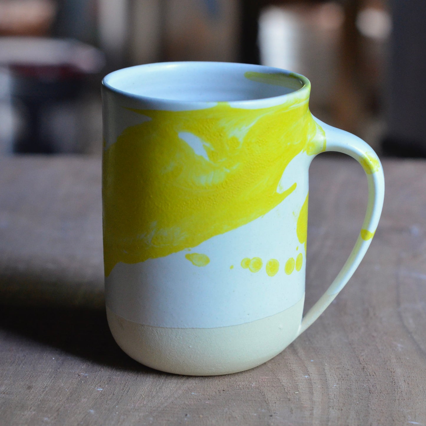 Obscura Mug - Unguarded Light Yellow - 12 Ounces