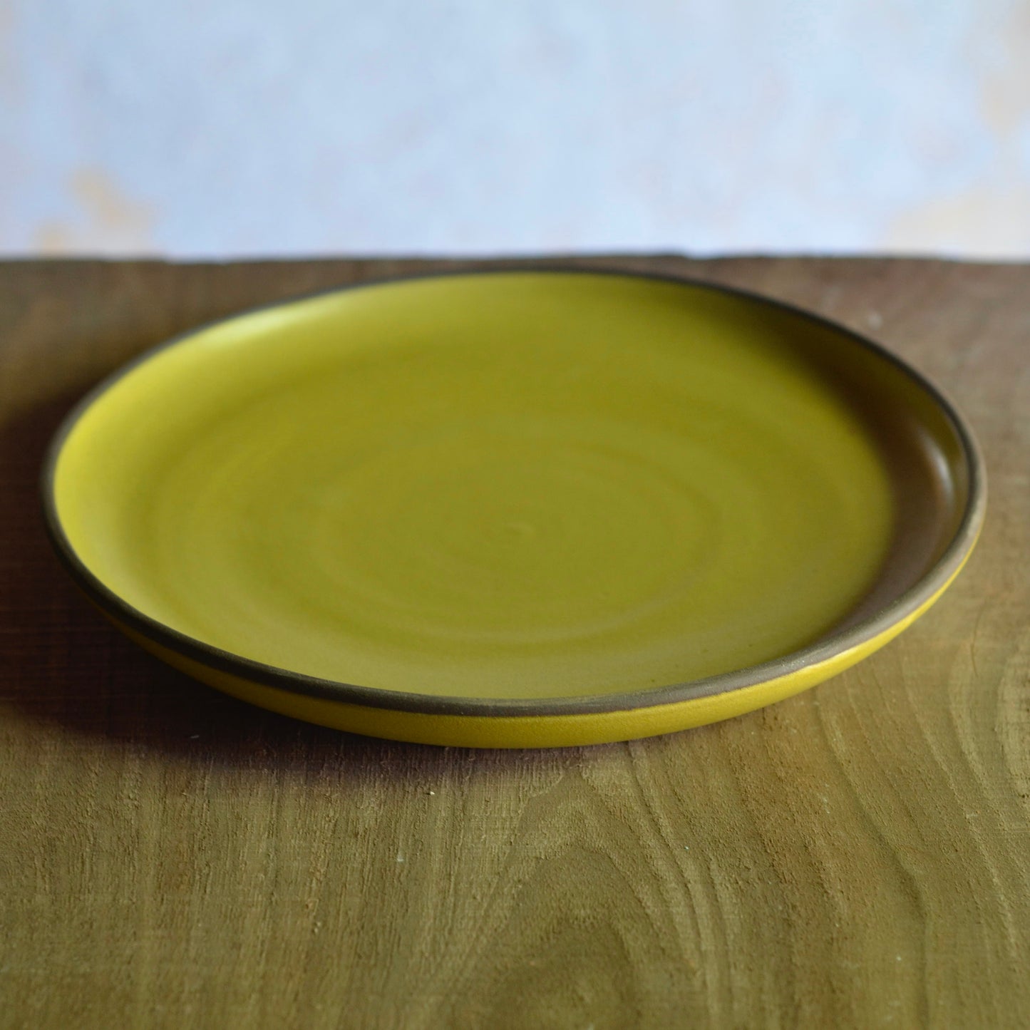 Large Plate - Yellow