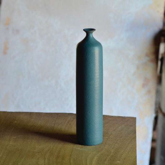 Vase - Blue - Narrow - 10"