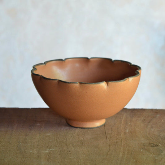 Oyster Bowl - Peach - Medium