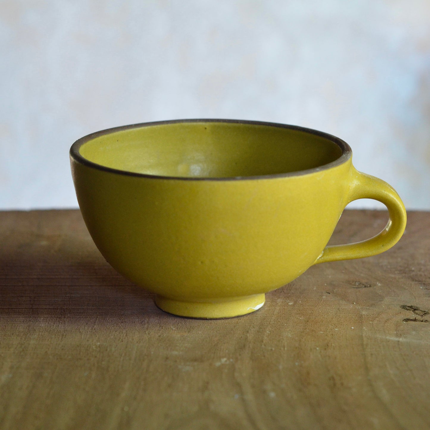 Double Latte Mug - Yellow - 16 oz